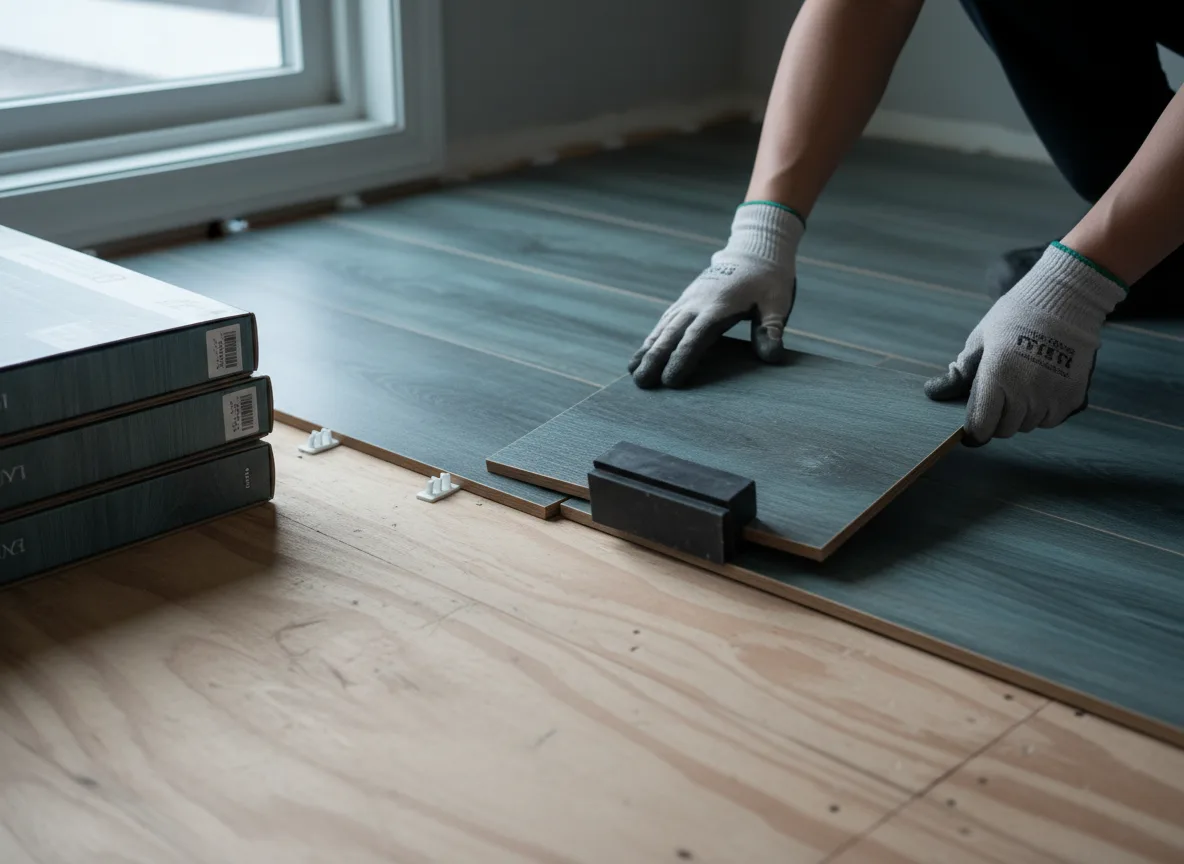 Luxury Vinyl Plank Installation company in Montville, OH